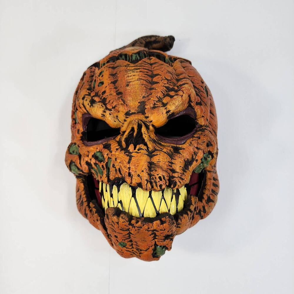 Dark Harvest Pumpkin Halloween Mask